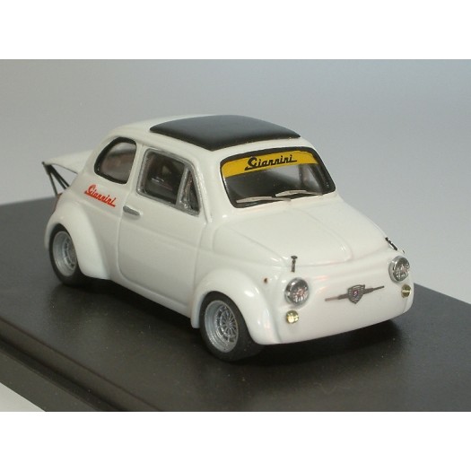 Fiat 500 Giannini 590 GT assetto corsa 1969 bianco - Standard Built 1:43